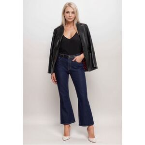 Johnny Was Marseille Baby Boot Cut Jeans Dark Wash sz 25 NWT